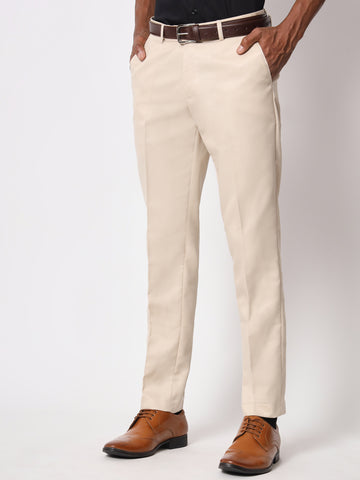 Shaper 12801 Polo Style Royal Cream formal Trouser | My Site